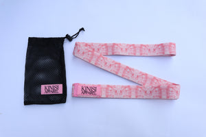 Pink Tie Dye Long Resistance Band (Lite Resistance)