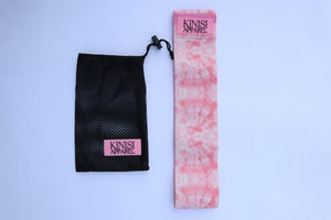 Pink Tie Dye Short Resistance Band (Lite Resistance)