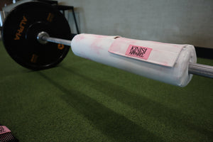 Pink Tie Dye Barbell Pad
